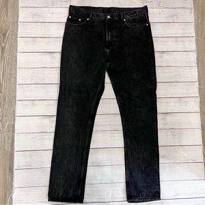 H & M Black Jeans Size 34